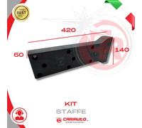 Coppia Staffe Per Cassette PLASTICA Porta Attrezzi Camion Autocarro VARIE MISURE