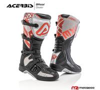 COPPIA STIVALI X-TEAM NERO GRIGIO MOTO ENDURO OFF ROAD INSERTI TPU TG 39