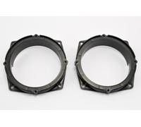 Coppia supporti altoparlanti 130 MM Mitsubishi Colt da 2005 in poi front e rear