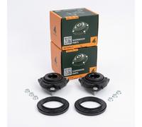 Coppia Supporti Ammortizzatore Anteriori Destro + Sinistro per Ford Focus 1998-
