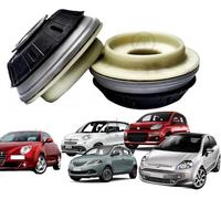 COPPIA SUPPORTI AMMORTIZZATORI PER 500L GRANDE PUNTO PANDA 312 MITO YPSILON