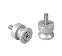 Coppia supporti cavalletto - 10x1,25 mm - Alluminio