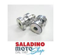 COPPIA SUPPORTI PER CAVALLETTO M10 ARGENTO SPINN BIKE C3006124