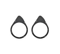 Coppia supporti posteriori per altoparlanti da 165mm per Abarth 500/595/695 dal 08 in poi, Fiat 500 dal 07 in poi, Fiat 500 C dal 09 in poi, Fiat Stilo dal 01-10, Lancia Delta III 08-14