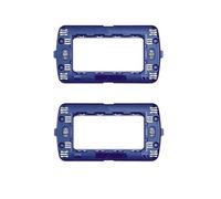 COPPIA SUPPORTO 4 MODULI PER SCATOLA CASSETTA 504 COMPATIBILE CON SERIE LIVING