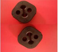 COPPIA SUPPORTO TIRANTE MARMITTA IN GOMMA ADATO A GAMMA DAILY IVECO 504131271