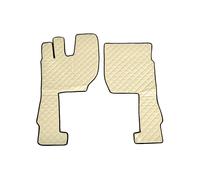 Coppia tappeti camion similpelle imbottiti Beige - Volvo FH Serie 4-5-Aero