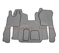 COPPIA TAPPETI + COPRICOFANO ECOPELLE GRIGIO PER SCANIA R DAL 2010 AUTOMATICO