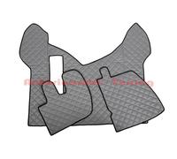 COPPIA TAPPETI + COPRICOFANO ECOPELLE GRIGIO RENAULT PREMIUM DAL 2005