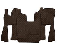 COPPIA TAPPETI COPRICOFANO ECOPELLE MARRONE PER SCANIA SERIE R 2010 AUTOMATICO