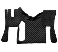 COPPIA TAPPETI + COPRICOFANO ECOPELLE NERO VOLVO FH DAL2002 AL2012 MANUAL 2