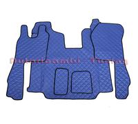 COPPIA TAPPETI + COPRICOFANO IN ECOPELLE BLU PER SCANIA SERIE R DAL 2010 AUTO