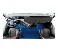 COPPIA TAPPETI + COPRICOFANO IN ECOPELLE BLU VOLVO FH4 DAL 2013 AUTOMATICO