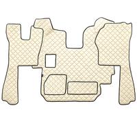 COPPIA TAPPETI + COPRICOFANO IN ECOPELLE CHAMPAGNE PER SCANIA R SINO AL 2010