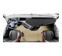 COPPIA TAPPETI + COPRICOFANO IN ECOPELLE CHAMPAGNE VOLVO FH4 DAL 2013 AUTOMATICO