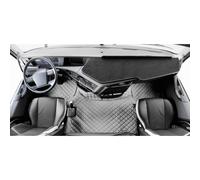 COPPIA TAPPETI + COPRICOFANO IN ECOPELLE GRIGIA VOLVO FH4 DAL 2013 AUTOMATICO