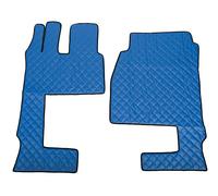 Coppia tappeti in Skeentex - Blu - compatibile per Mercedes Actros MP4 (09/11>09