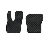 Coppia tappeti in Skeentex Nero compatibile per Daf XF (06/21>) • Imbottiti e su