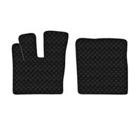 Coppia tappeti in Skeentex - Nero - compatibile per Daf XF 106 (10/12>05/21) aut