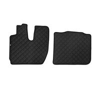 Coppia tappeti in Skeentex Nero compatibile per Iveco S-Way (10/19>05/24) • su