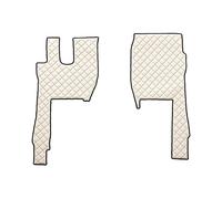 Coppia Tappeti In Skeentex - Panna - Compatibile Per Ford F-Max (10/18>)