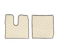 Coppia tappeti in Skeentex - Panna - compatibile per Man TGX (07/20>10/21) - Ma