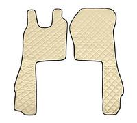 Coppia tappeti in Skeentex - Panna - compatibile per Scania R Serie 6 (09/09>08/