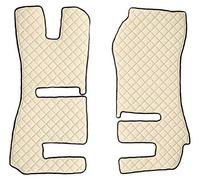 Coppia tappeti in Skeentex - Panna - compatibile per Scania R Serie 6 - Streamli