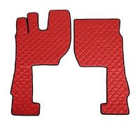Coppia tappeti in Skeentex - Rosso - compatibile per Volvo FH Serie 4 (09/12>05/