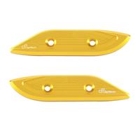 COPPIA TAPPI SEDE SPECCHI IN ORO RACING LIGHTECH YAMAHA T-MAX 530 560 2012-2021