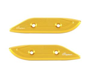 COPPIA TAPPI SEDE SPECCHI IN ORO RACING LIGHTECH YAMAHA T-MAX 530 560 2012-2021