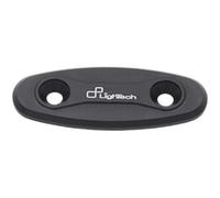 LIGHTECH Coppia Tappi Sede Specchio Nero per Suzuki GSX-R 750 2008 > 2016