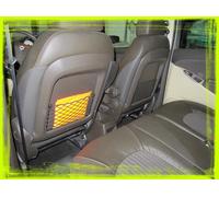 Coppia Tasca in rete portaoggetti per retro schienali auto LANCIA Musa FIAT Idea