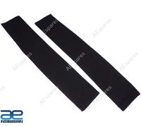 Coppia Tela Portellone Catena Copertura Nera Per Jeep Willys CJ2A CJ3A CJ3B CJ5
