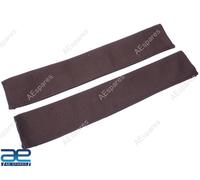 Coppia Tela Portellone Catena Cover Marrone Scuro Per Jeep Willys CJ2A CJ3A CJ3B
