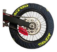 coppia teli copriruota motocross enduro Acerbis nero