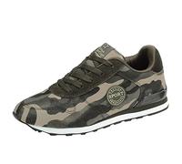 Coppia Tempo Libero Donna Uomo Lace Up Camouflage Viaggio Suola Morbida Scarpe Comode Scarpe Scamosciate All'aperto Runing Fashion Sport Traspiranti (Army Green, 37)