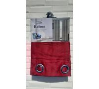 Coppia tenda arredo 2 pannelli con borchie mis. 140x280 cm a telo oscurante