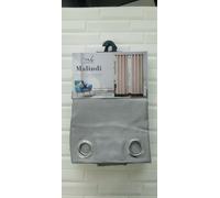 Coppia tenda arredo 2 pannelli con borchie mis. 140x280 cm a telo semi oscurante