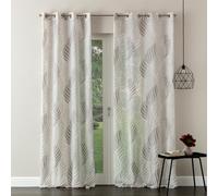COPPIA TENDA MANILA LINEA ORO CON BORCHIE RIFINITA CON PIOMBO GRIGIO