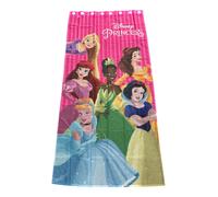 Coppia Tende Velata 2 Pannelli Con Anelli Disney Principesse 140x290 cm Bambine