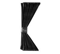 Lampa Tendine parasole auto scorrevoli - Coppia 50 cm altezza 42/47 cm Nere