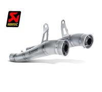 COPPIA TERMINALI AKRAPOVIC MEGAPHONE TITANIO PER KAWASAKI Z 1000 2014-2019