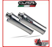 COPPIA TERMINALI CON RACCORDI YAMAHA XT 660 X-R 2004-2014 Trioval Y.76.CAT.TRI#