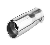 Coppia Terminali Di Scarico Auto-Acciaio Inox Tail Pipe Tailpipe,Ghiera Di Scarico Posteriore Coda Di Coda Del Silenziatore Coda Di Coda Per Auto(B)