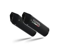 Scarichi Terminali GPR FURORE NERO Omologato DUCATI MONSTER S4 2001 2003