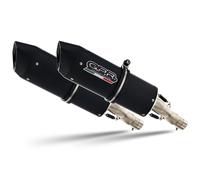 G.P.R. Scarico Furore High Level Dual per Ducati ST3 2004-2007 Slip-On Omologato Nero
