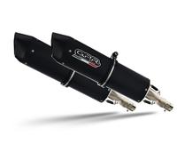 Coppia Terminali GPR per Kawasaki Zzr 1400 Furore Nero 08-11 Omologato