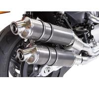Gpr Exhaust Systems Silenziatore Omologato Slip On Poppy Tondo Double Xr 1200 08-12