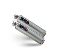 Coppia Terminali Inox Tondo GPR per Yamaha MT-01 2005-2011 Omologato